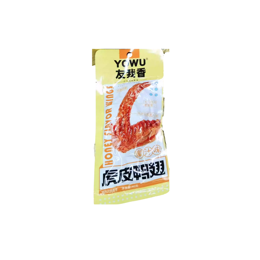 [500052] ALAS DE PATO DULCE 友我香虎皮鸭翅 (蜜汁味) 40g/30