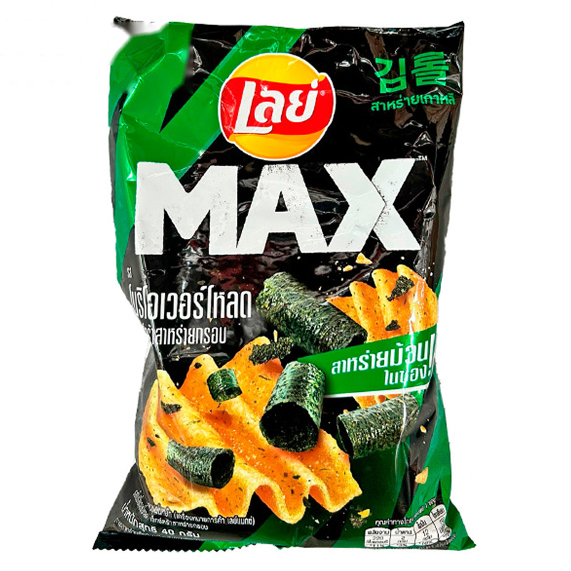 [500063] CHIPS PATATA SABOR EXTRA NORI *LAYS* 乐事薯片 浓厚海苔味 40g/24