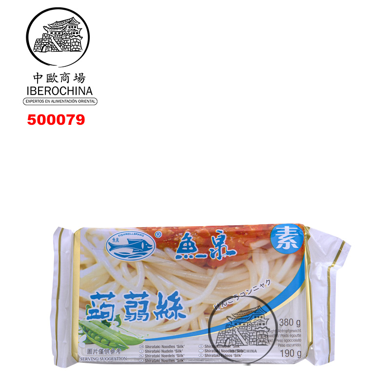 FIDEO KONNYAKU *YUQUAN* 鱼泉魔芋丝 380g/20