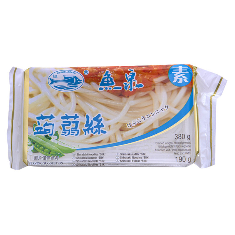 [500079] FIDEO KONNYAKU *YUQUAN* 鱼泉魔芋丝 380g/20