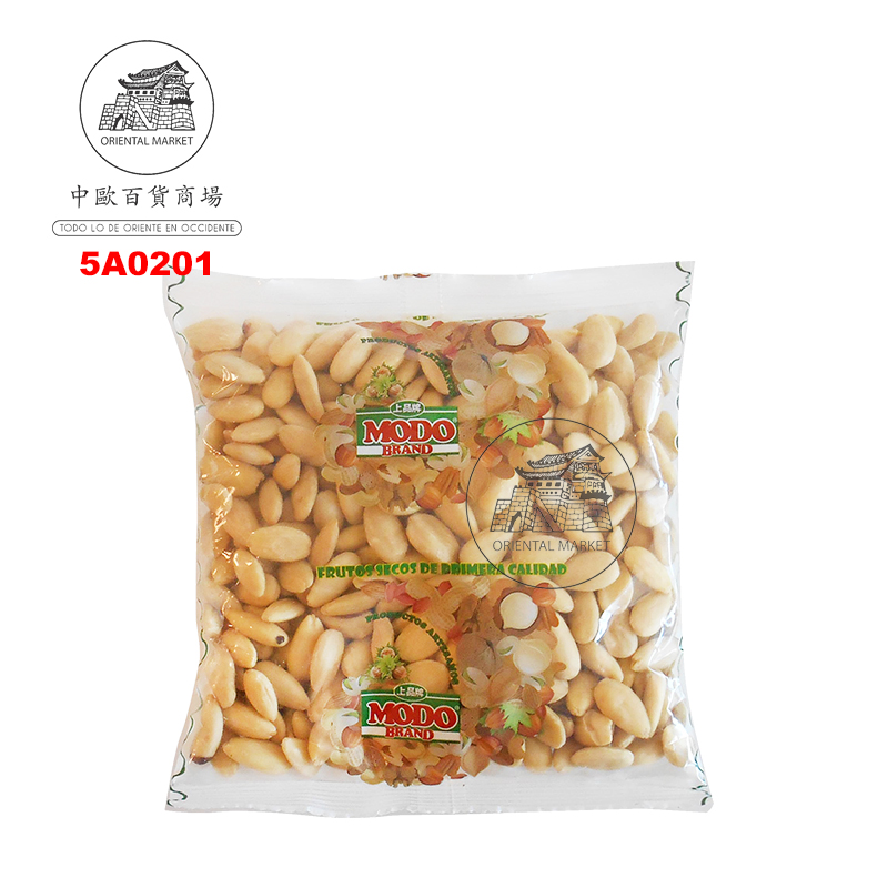 ALMENDRAS PELADAS (PEQUEÑA) *MODO* 上品牌小包杏仁 500g/10