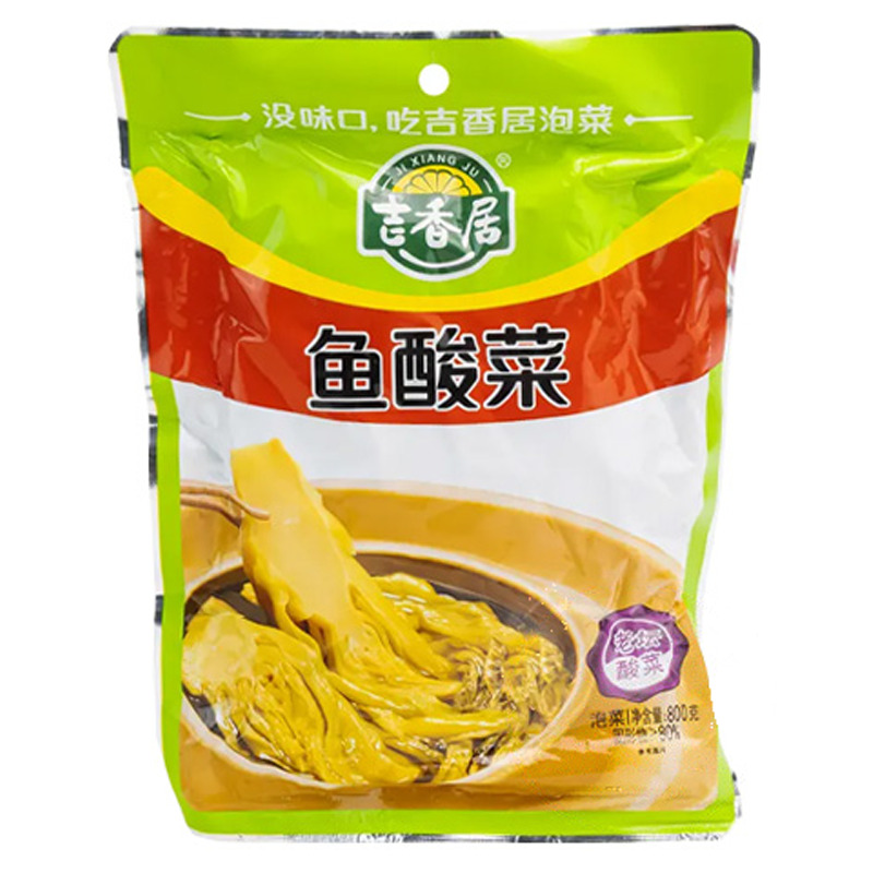 [500092] MOSTAZA ENCURTIDO *JXJ* 吉香居鱼酸菜 800g/12