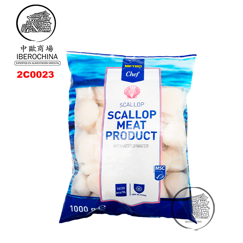 [200478/2C0023] CARNE VIEIRA 10/20 冻鲜干贝 1kg/10