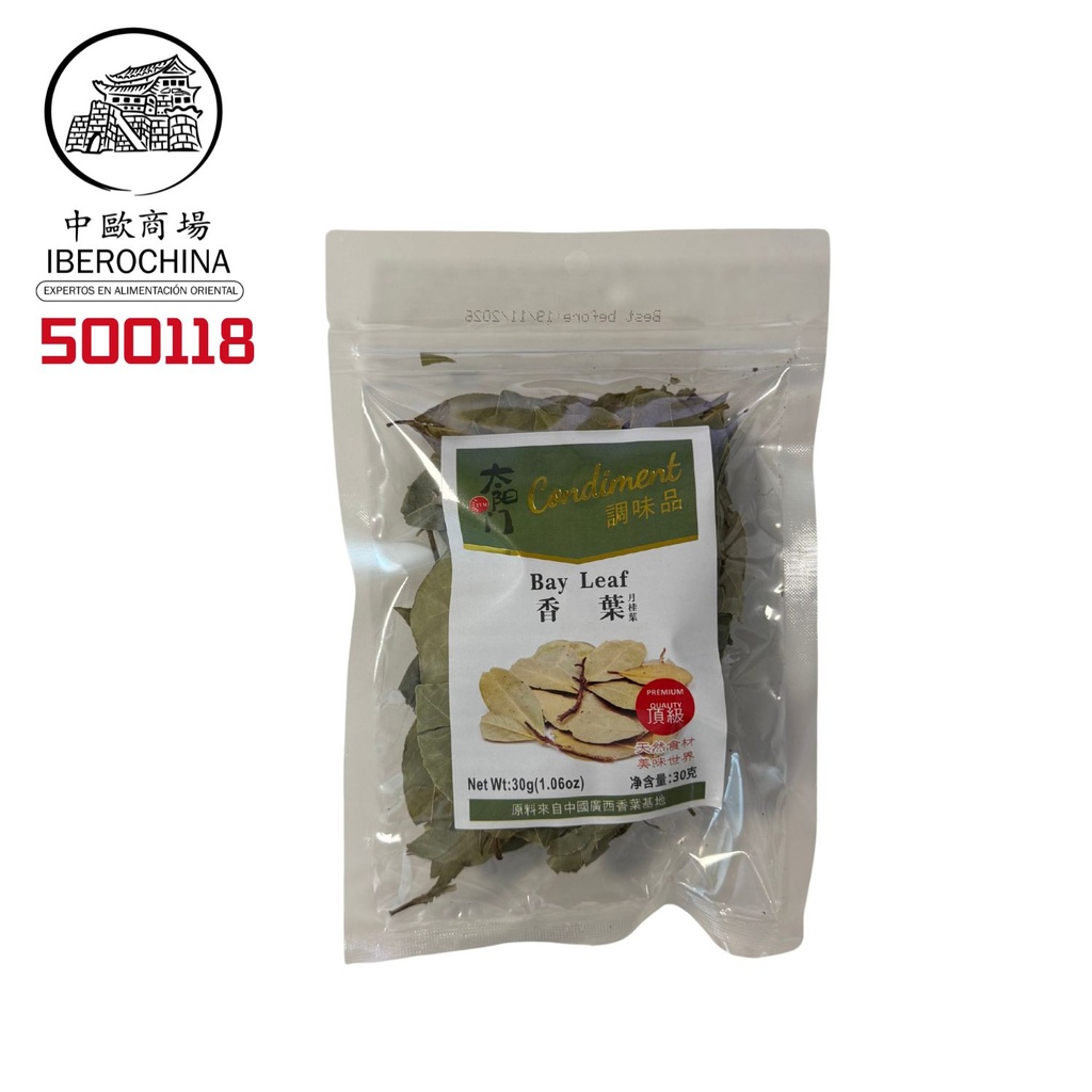 HOJA DE LAUREL *TYM* 太阳门 桂叶 30g/50