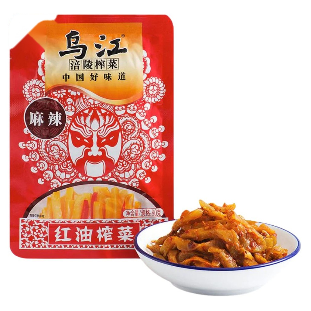 [500123] MOSTAZA CONSER *WUJIANG* 乌江红油榨菜 80g/100