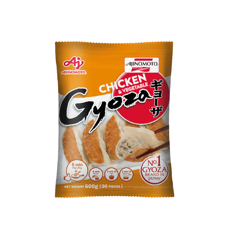 [200304/2G0023] GYOZA POLLO CONGELADA *AJINOMOTO* 冻鸡肉蔬菜煎饺 600g/10