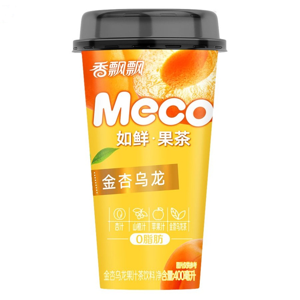 [500147] BEBIDA TE OOLONG *MECO* 香飘飘蜜谷果汁金杏乌龙 400ml/15
