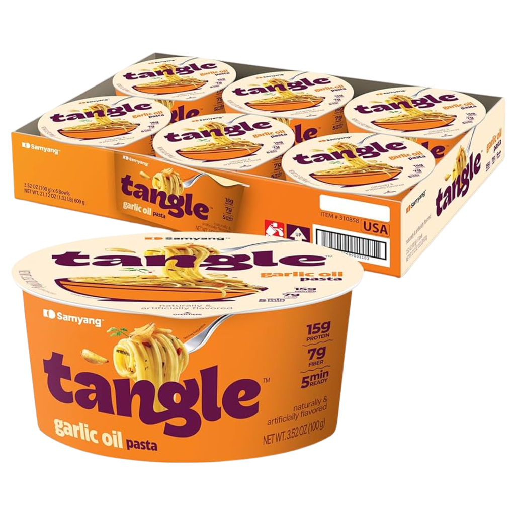 PASTA BOWL TANGLE AJO *SAMYANG* 三养蒜香意碗面 105g/6