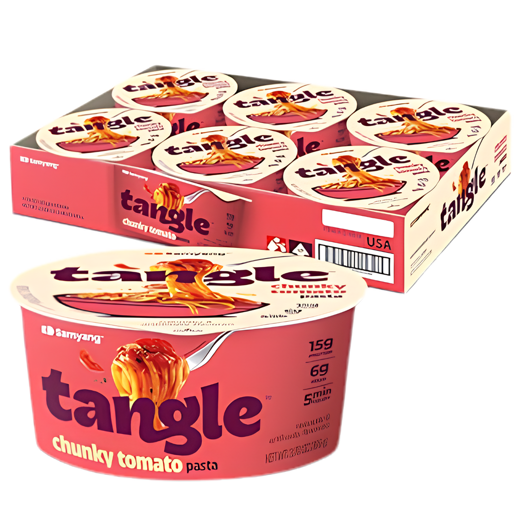 PASTA BOWL TANGLE TOMATE *SAMYANG* 三养番茄意碗面 105g/6