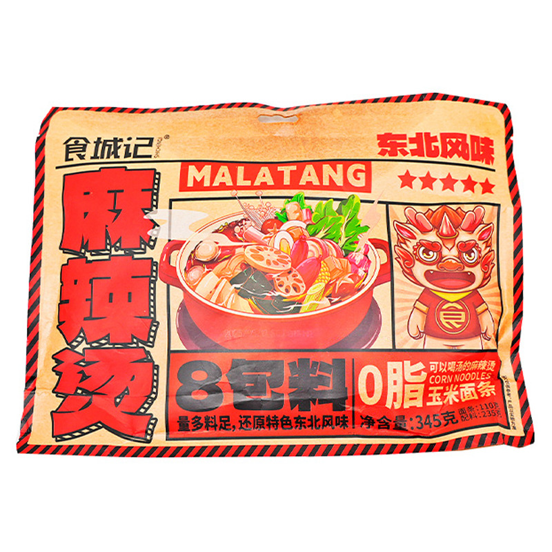 [500227] MALATANG ESTILO NOREST *SCJ* 食城记东北麻辣烫 345g/20