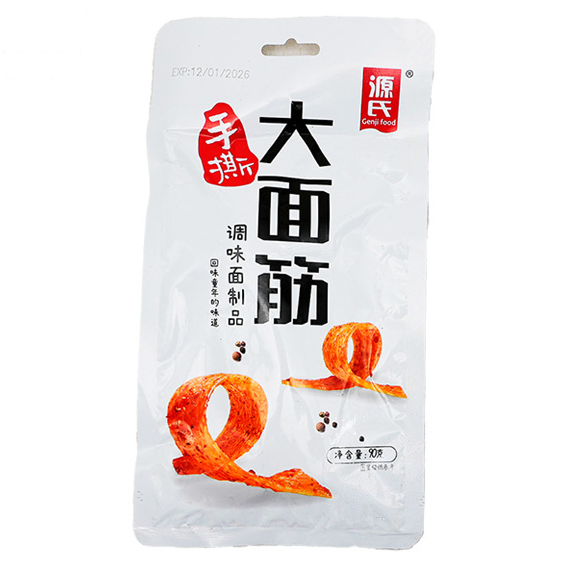 [500161] SNACKS DE GLUTEN DE TRIGO DESMENUZADO 源氏手撕大面筋 90g/40