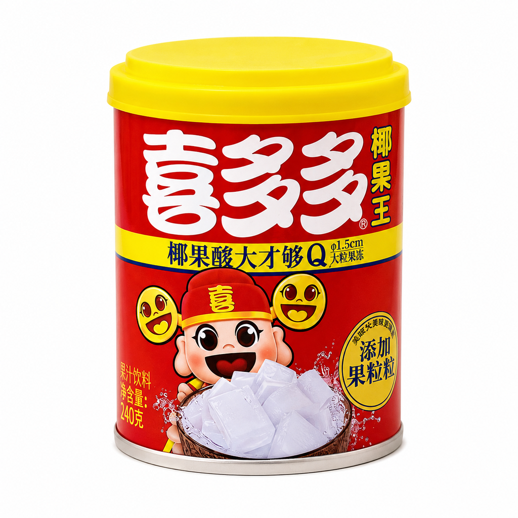 BEBIDA CON COCO *XDD* 喜多多大粒椰果 200g/10