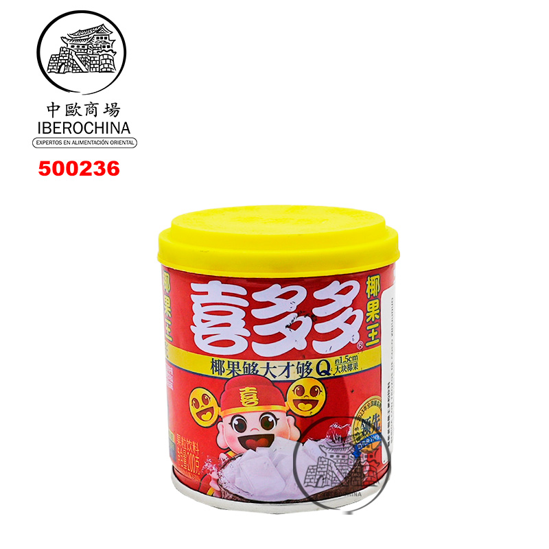 BEBIDA CON COCO *XDD* 喜多多大粒椰果 200g/10