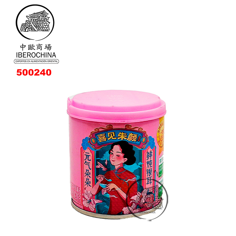 BEBIDA DE OREJITA DE MADERA BLANCA *XDD* 喜多多鲜炖银耳 200g/12