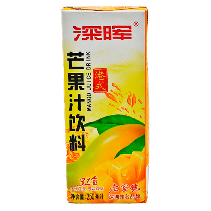 [500252] BEBIDA MANGO *SHENHUI* 深晖芒果汁 250ml/24