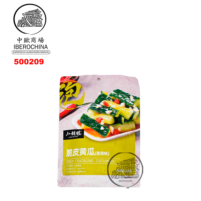 PEPINO PICANTE *XIAOHUYA* 小胡鸭脆皮黄瓜 香辣味 288g/22