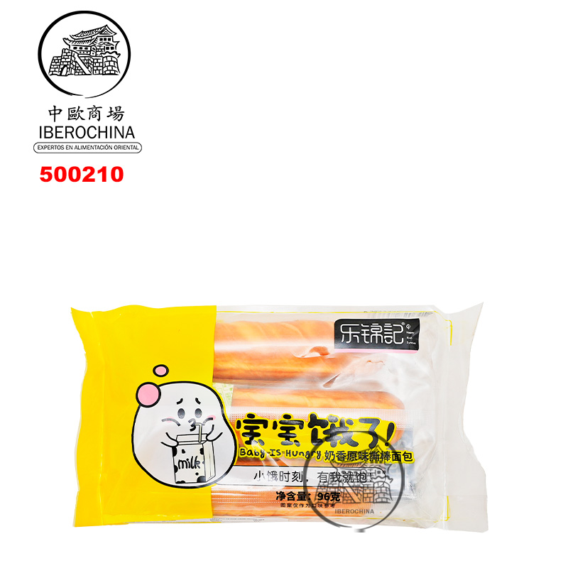 PAN SABOR ORIGINAL *LEJINJI* 乐锦记奶香原味撕棒面包 96g/20