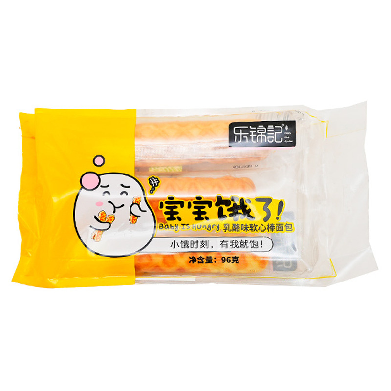 [500213] PAN RELLENA DE QUESO *LEJINJI* 乐锦记乳酪注心撕棒面包 96g/20