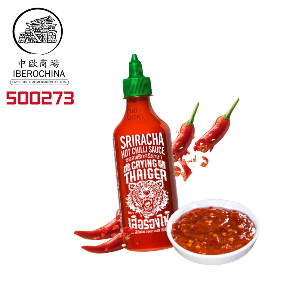 SALSA SRIRACHA SUPER PIC *CRYING TIGER* 440ML/12