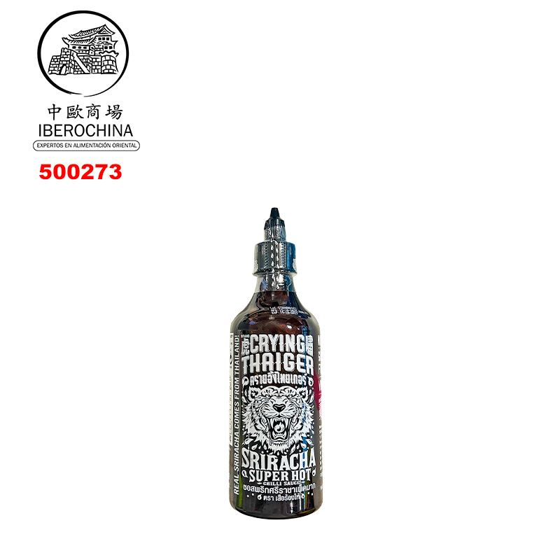 SALSA SRIRACHA SUPER PICANTE *CRYING THAIGER* 虎啸是拉差超辣酱 440ml/12