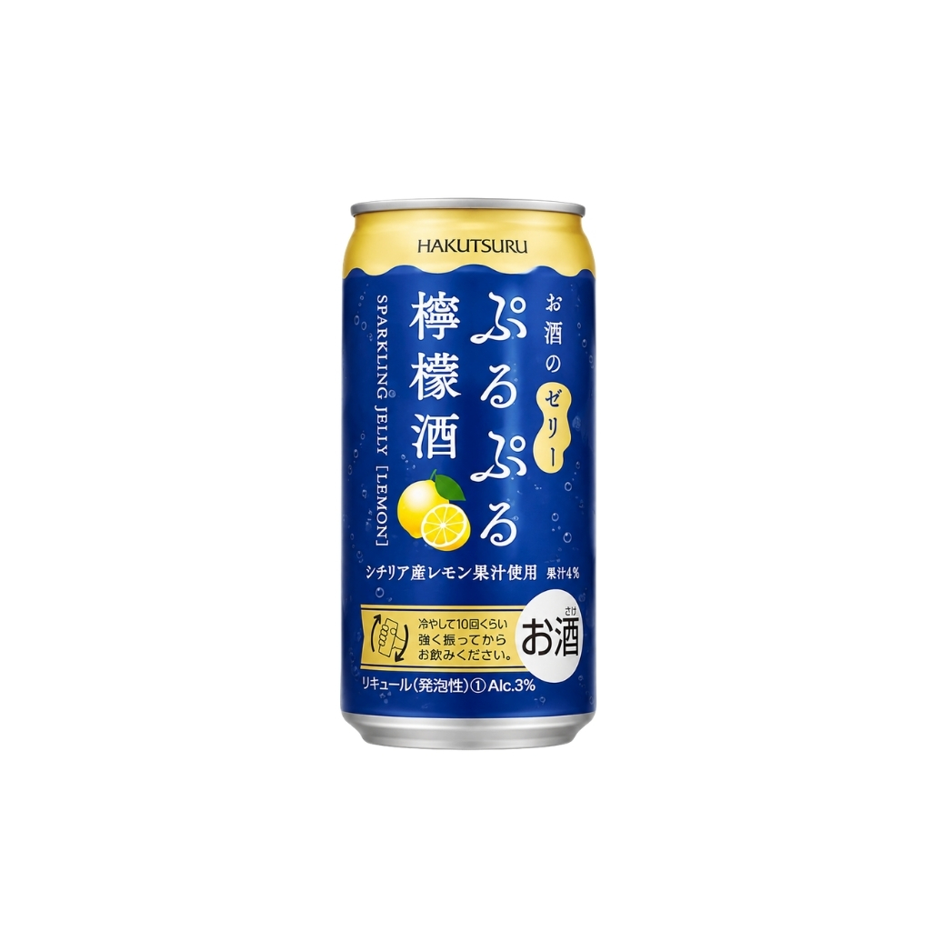 SAKE (3%) ESPUMOSO LIMON *HAKUTSURU* 白鹤柠檬味起泡清酒 190ml/30