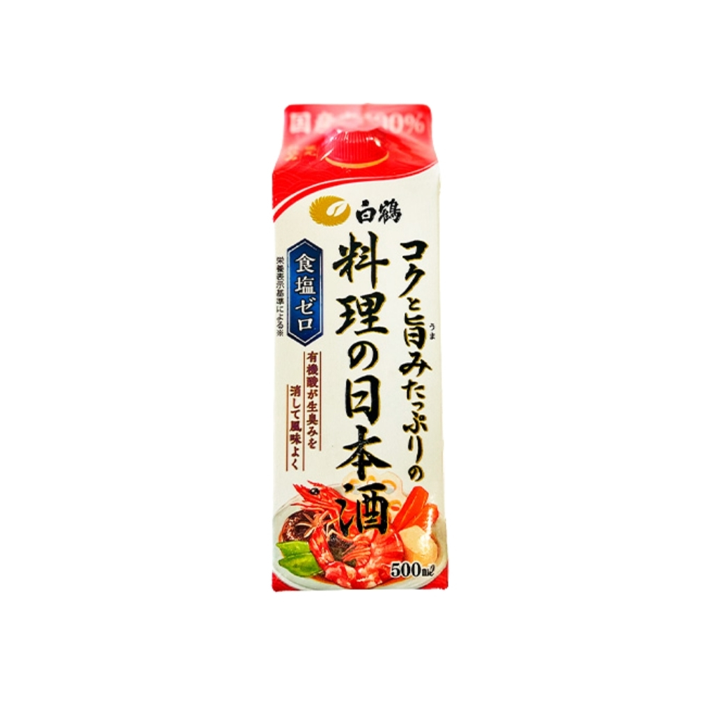 VINO (13,5%) COCINA *HAKUTSURU* 白鹤料理酒 500ml/12