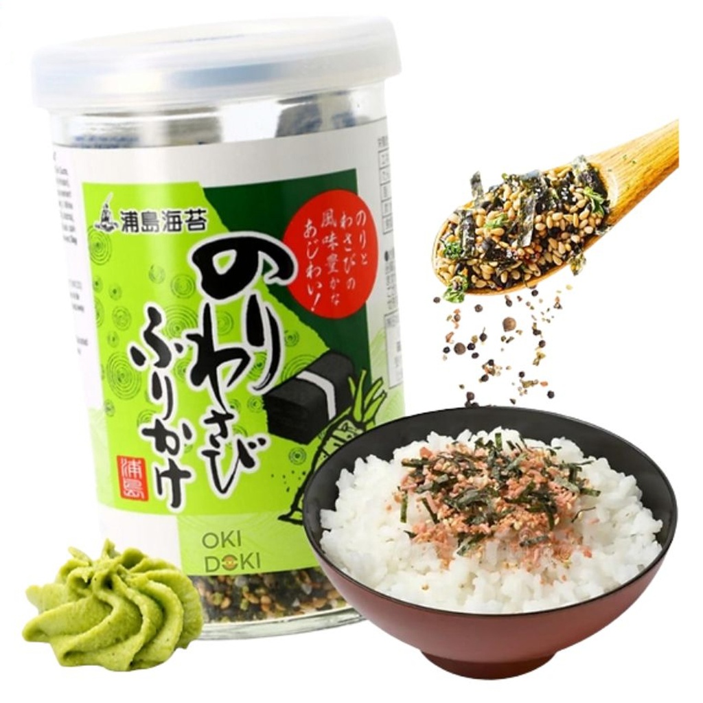 [500281] PREPARADO FURIKAKE NORI WASABI *NIHON KAIS* 日本芥末米飯調味料 50g/30