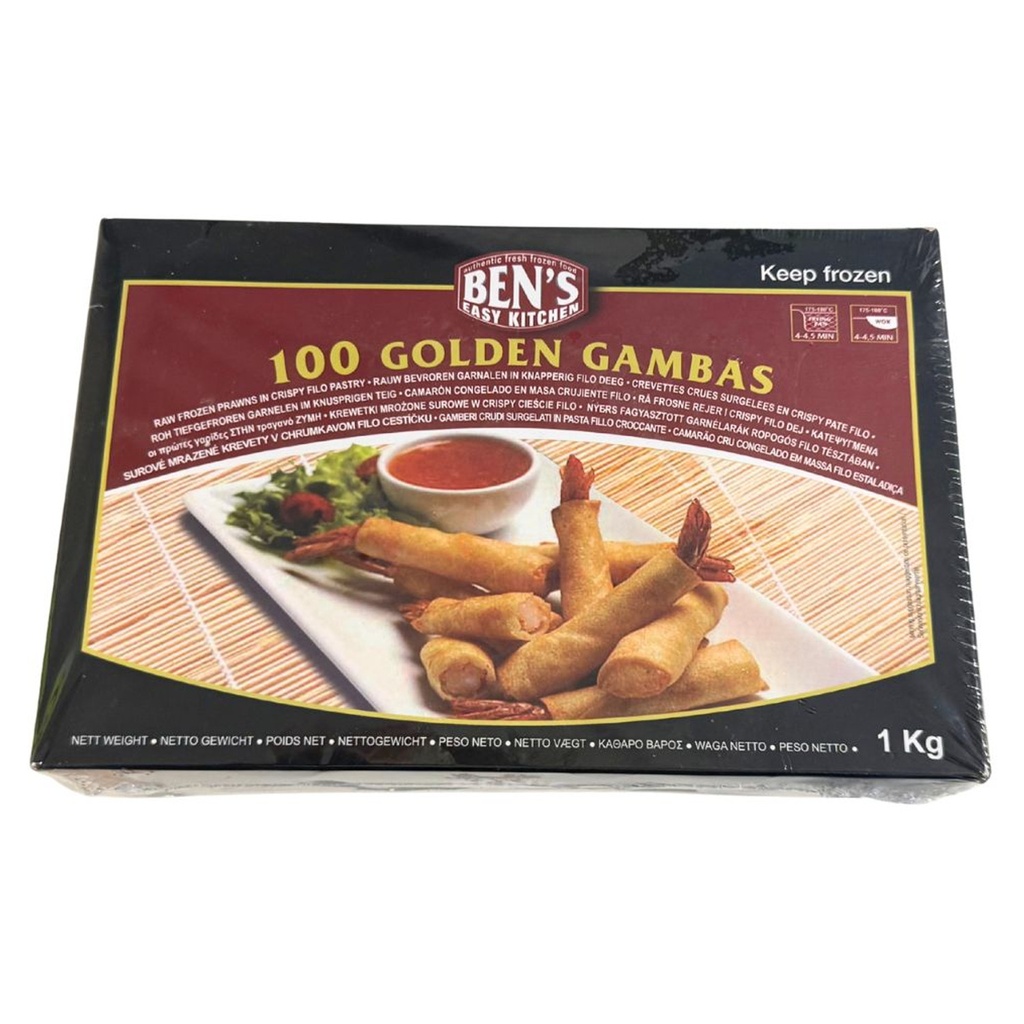 [200115] ROLLO DE PRIMAVERA DE GAMBAS *BML* 虾春卷 1kg/10