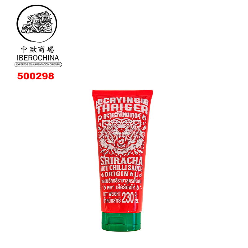 SALSA SRIRACHA TUBO *CRYING TIGER* 是拉差酱（软管装）230G/24