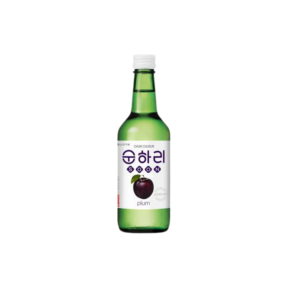 SOJU (12%) CIRUELA *LOTTE* 乐天李子味烧酒 350ml/20