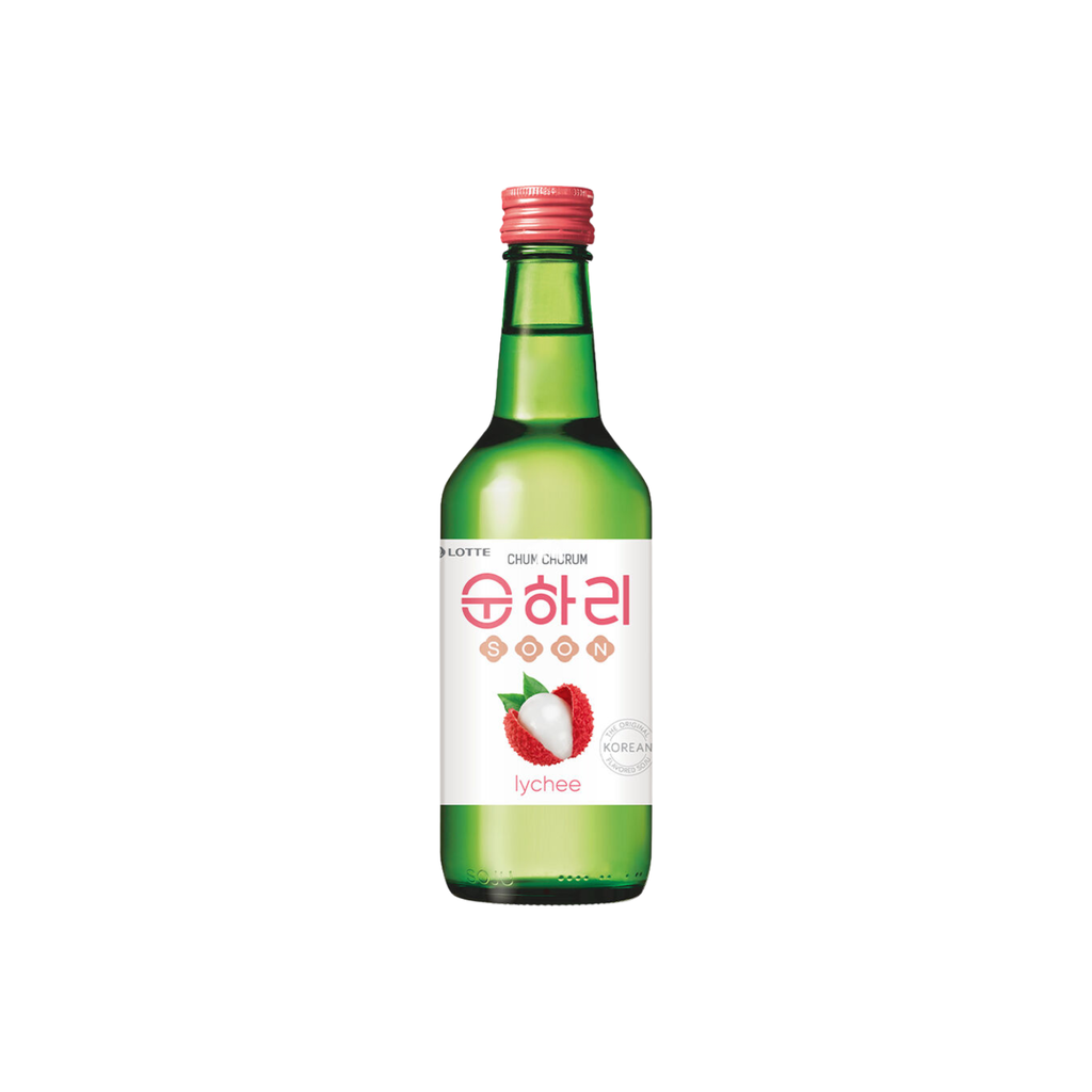[500311] SOJU (12%) LYCHEE *LOTTE* 乐天荔枝味烧酒 350ml/20