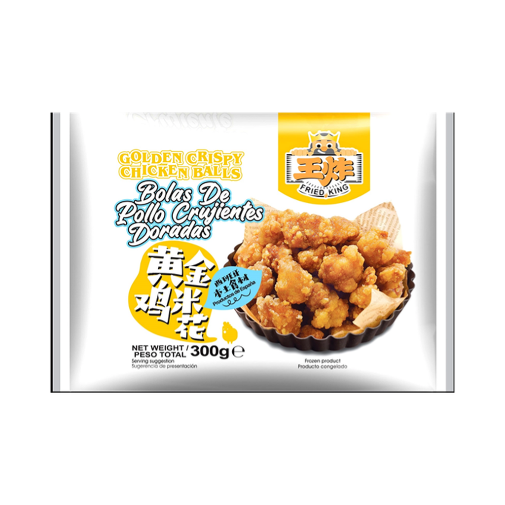 [200116] POLLO CRUJIENTE ASIATICO CONGELADO *MENGFU* 蒙福冻鸡米花 300g/12