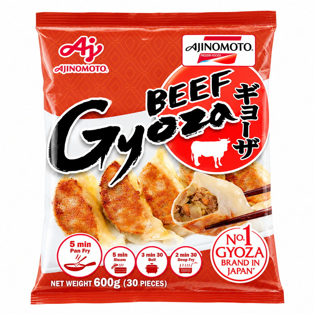 [200306/2G0061] GYOZA VACUNO E013 CONGELADA *AJINOMOTO* 冻牛肉煎饺 600g/10