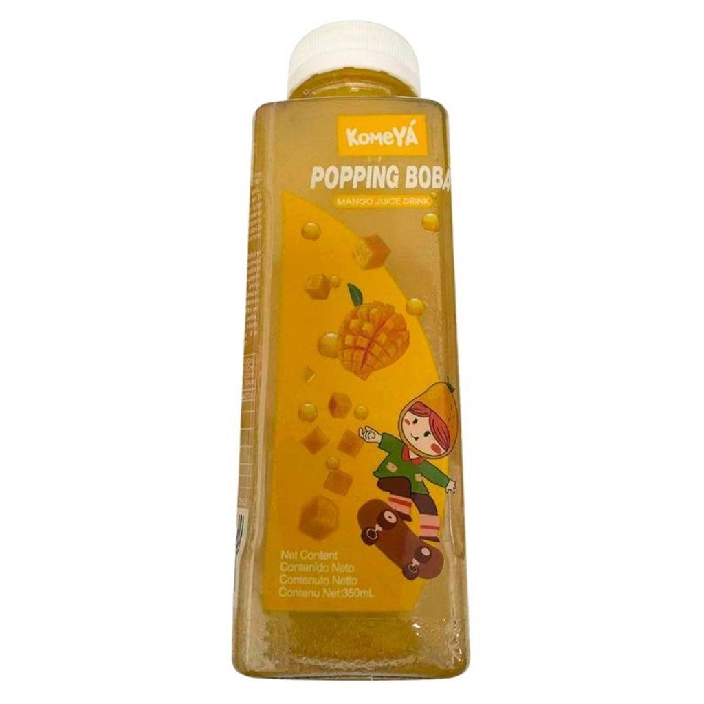 [500337] BEBIDA SABOR A MANGO *KOMEYA* 爆珠饮料芒果味350ml/12
