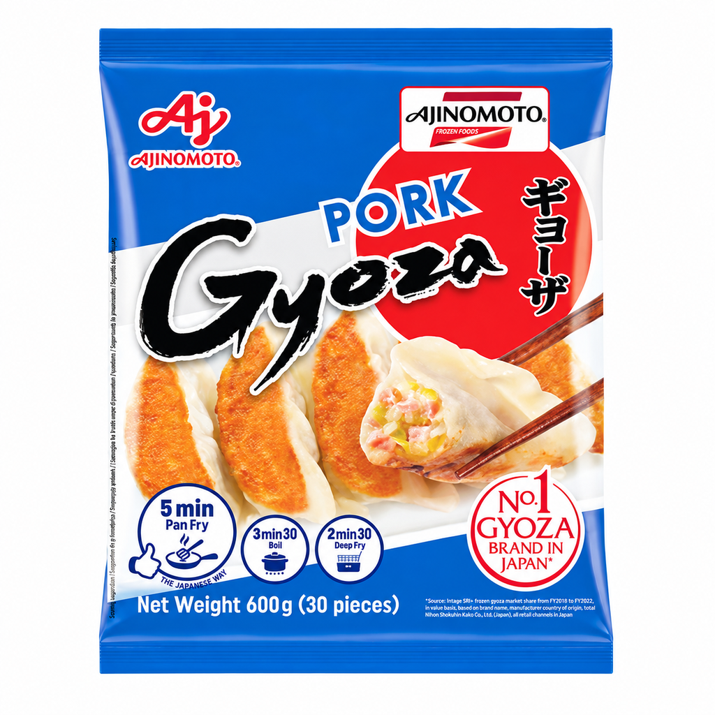 [200305/2G0030] GYOZA CERDO E008 CONGELADA *AJINOMOTO* 冻猪肉蔬菜煎饺 600g/10