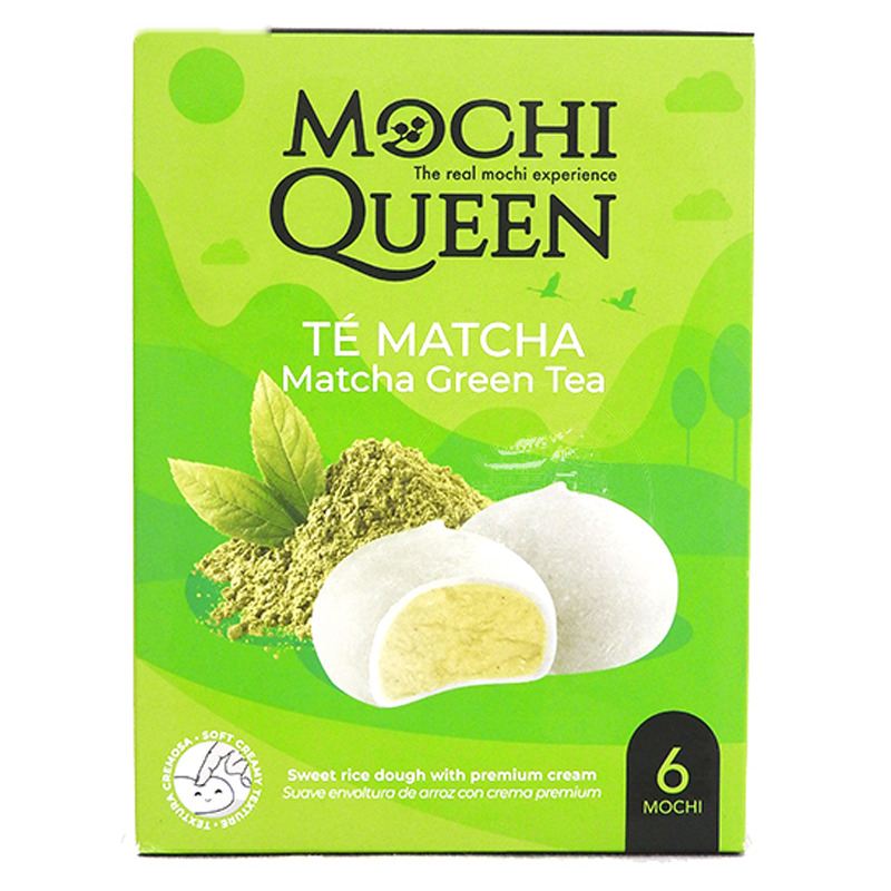 [200334/2M0051] MOCHI DELUX TE VERDE CONGELADO *MOCHI QUEEN* 雪后臻选冻绿茶麻糬 192g/6u/10