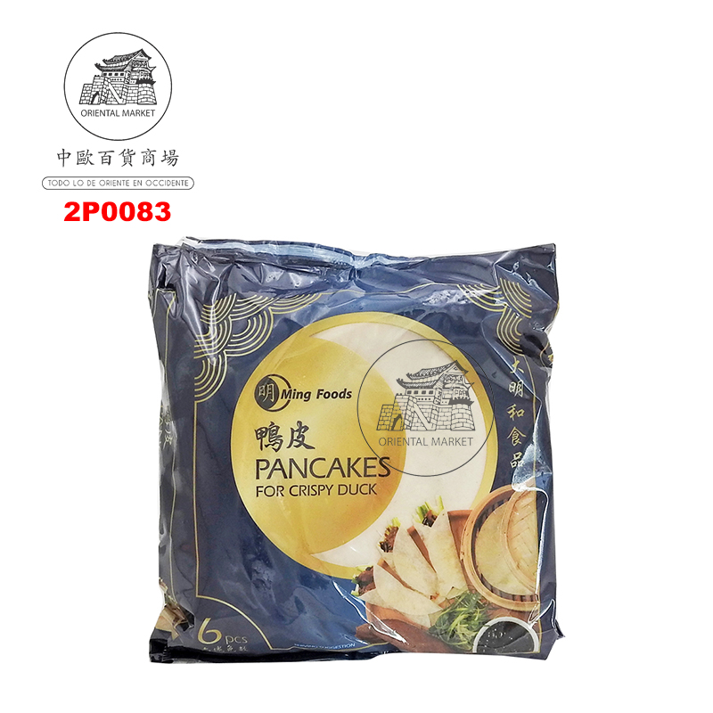 PASTA PATO LAQUEADO *MINGFOOD* 大明和北京鸭皮 60g/6u/10