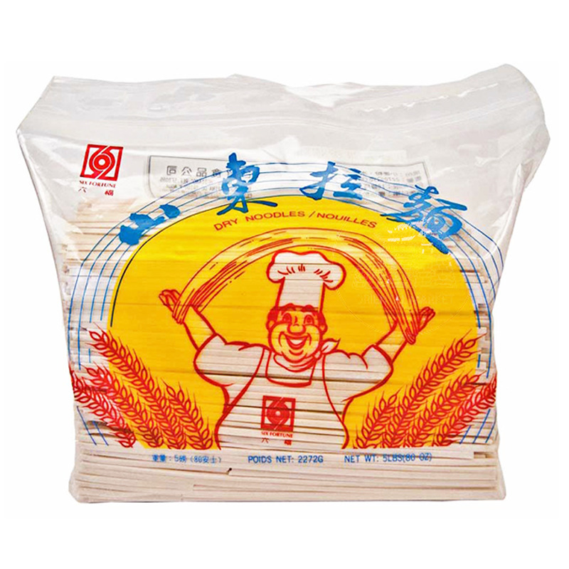 [502794/5F0085] TALLARIN SANTON MEDIANO *SIX FORTUNE* 六福山东中拉面 2,27kg/10
