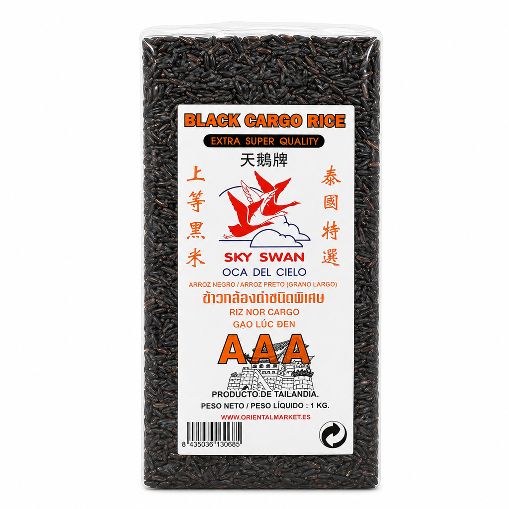 ARROZ NEGRO INTEGRADO *SKY SWAN* 天鹅黑米 1kg/10