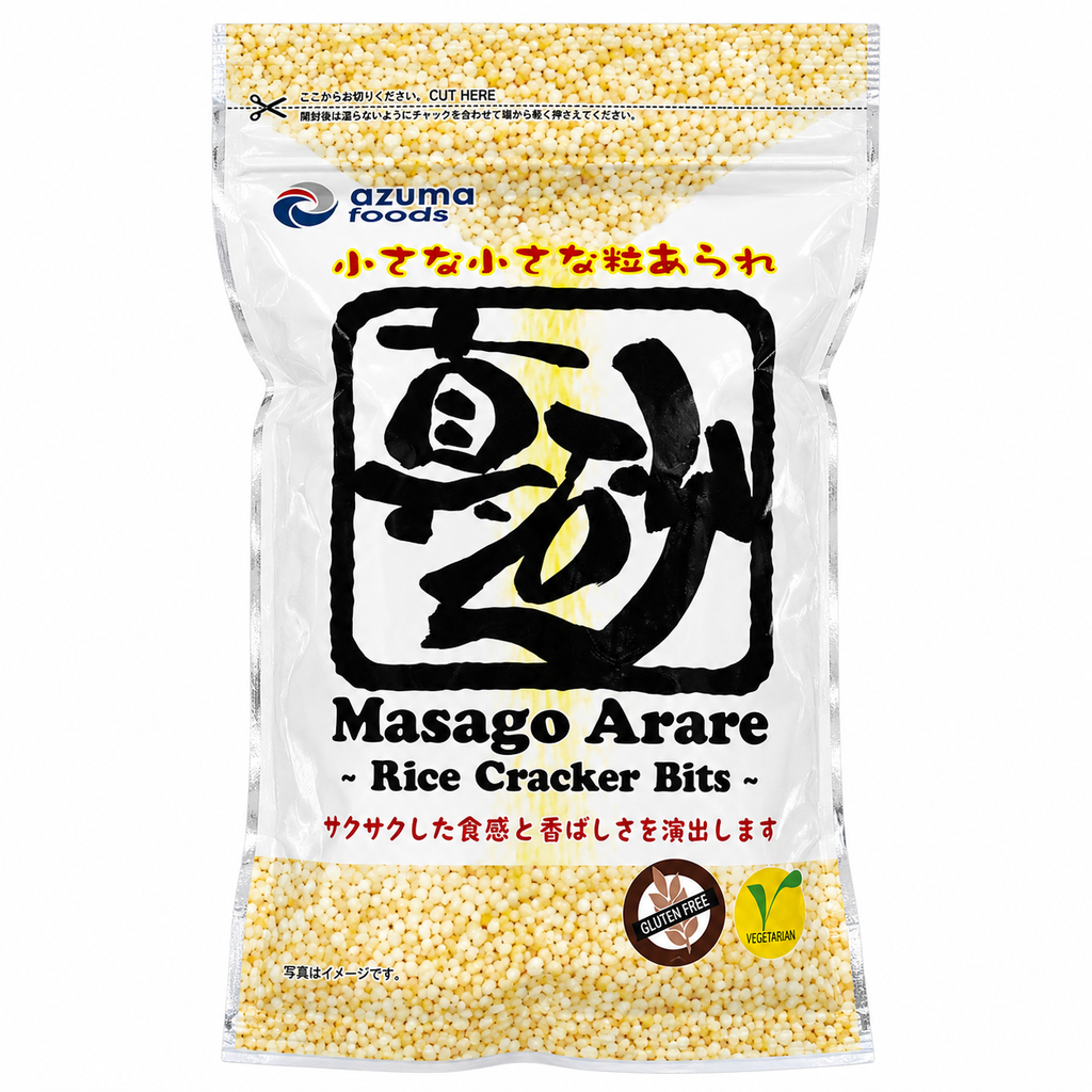 PERLAS ARROZ MASAGO ARARE (MASAGO ARA0RE)*AZUMAFOODS* 日本米饼 300g/12
