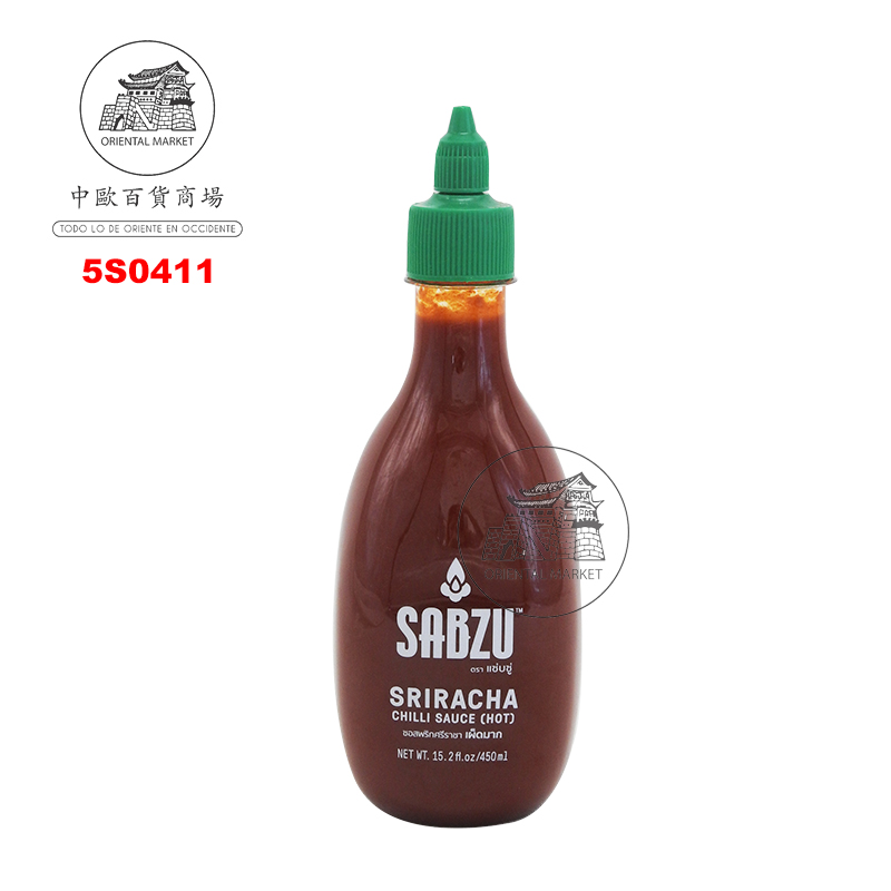 SALSA SRIRACHA *SABZU* 是里拉差辣酱 450ml/12