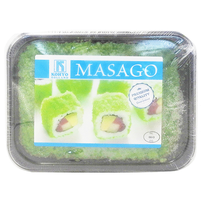 HUEVAS MASAGO WASABI *KOHYO* 日本芥末鱼蛋 400g/12 H-24