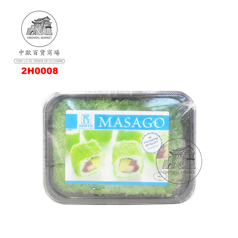 HUEVAS MASAGO WASABI *KOHYO* 日本芥末鱼蛋 400g/12 H-24