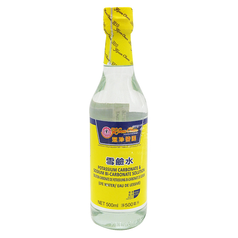 SOLUCION POTASIO CARBONAT  冠珍雪白碱水 500ml/12