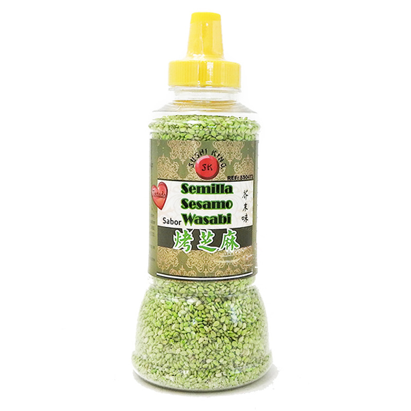 [502704/5S0472] SESAMO WASABI *SUSHI KING* 寿司王芥末烤芝麻 100g/12