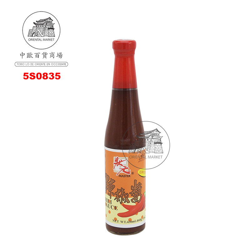 [502492/5S0835] SALSA CHILI *MASTER* 状元辣椒酱 460g/12
