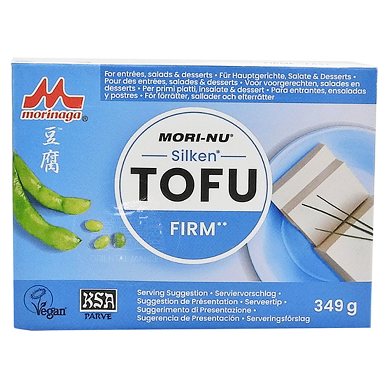[502878/5D0023] TOFU FIRM (AZUL)*MORINAGA* 日本蓝盒装豆腐 349g/12