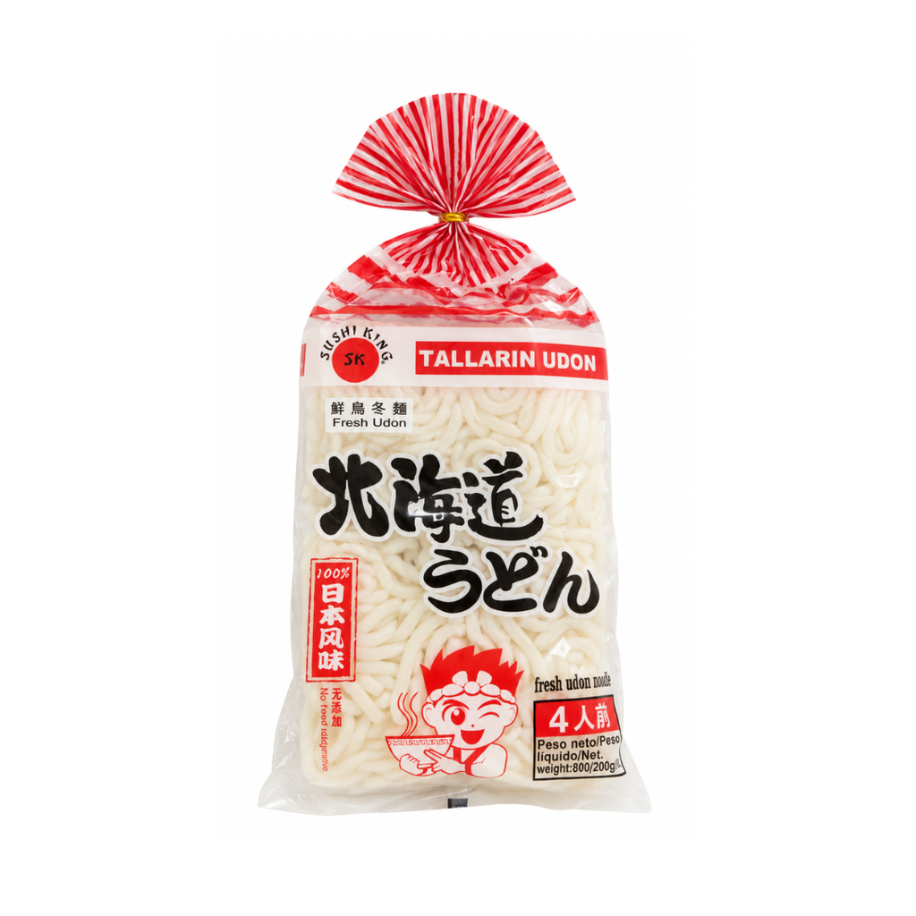 UDON JAPONES *SUSHI KING* 寿司王北海道乌冬面 800g/4u/12