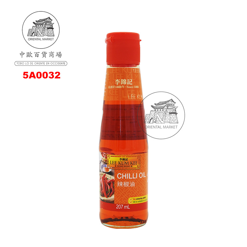ACEITE CHILI *LKK* 李锦记辣油 207ml/12