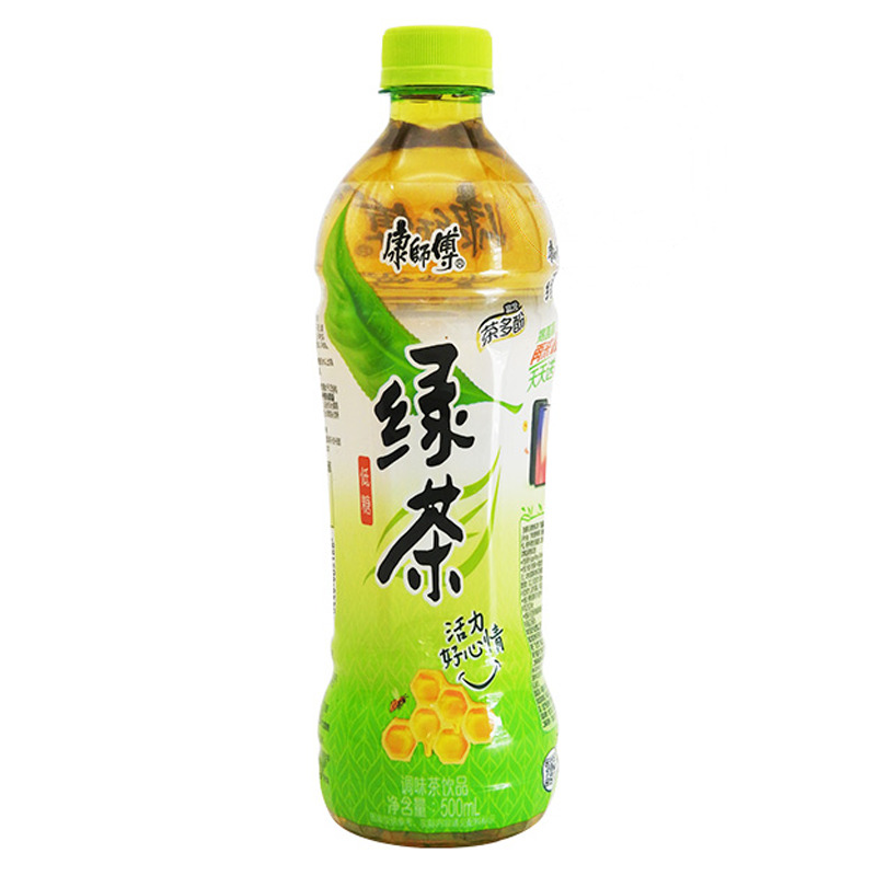 [501791/5B0168] BEBIDA TE VERDE CON MIEL *KANGSHIFU* 康师傅低糖蜂蜜绿茶 500ml/15